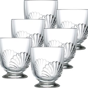 La Rochere Set of 6, Belle Isle 11 oz Wine, Juice Glass, Drinkware Set, One Size, Clear