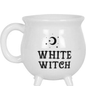 Spirit of Equinox White Witch Cauldron Mug