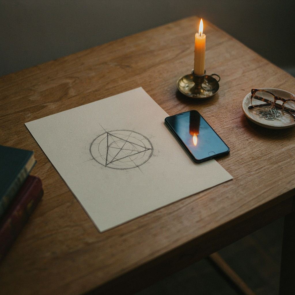 A sigil, charged and ready to route through Gmail.
